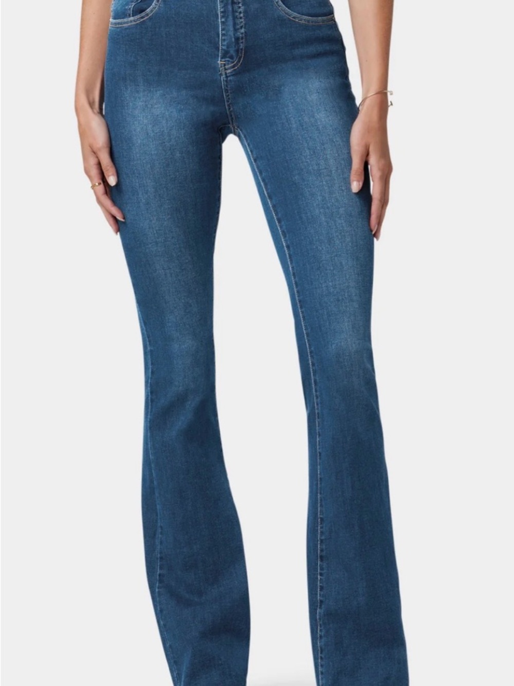 ALLOY Womens Medium Blue Flared Jeans